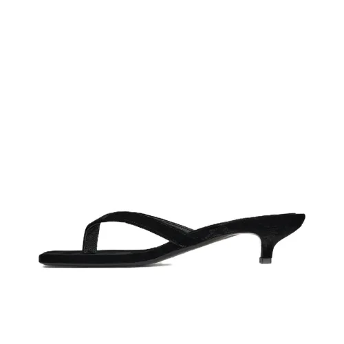 TOTEME Шлепанцы Женские Черные