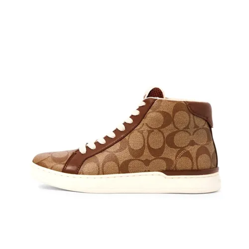 COACH Скейтборд Кроссовки MID Топ Мужской
