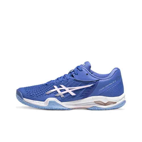 Asics Court Control FF 3 Low Топ Бадминтон Обувь Унисекс Синий