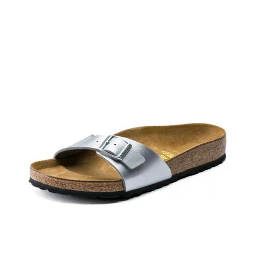 Birkenstock ЭВА Слипоны Женские Серебряные Стандартные