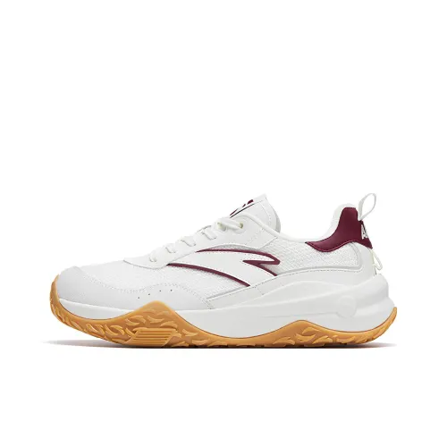 ANTA Departure Slip-resistant Abrasion-resistant Lightweight Low-top Спортивная повседневная обувь Белый Серый Красный