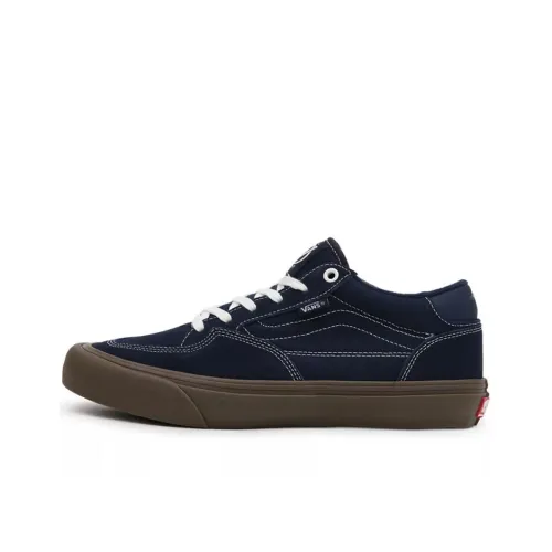 Vans Rowan Low Топ Скейтборд Кроссовки Унисекс Темно-синий