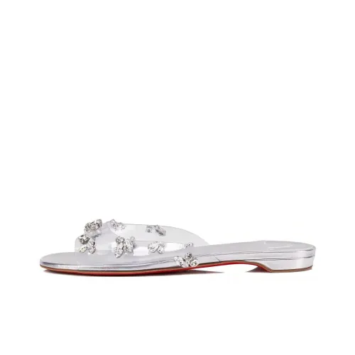 CL Degraqueenie Слипоны Женские Серебряные