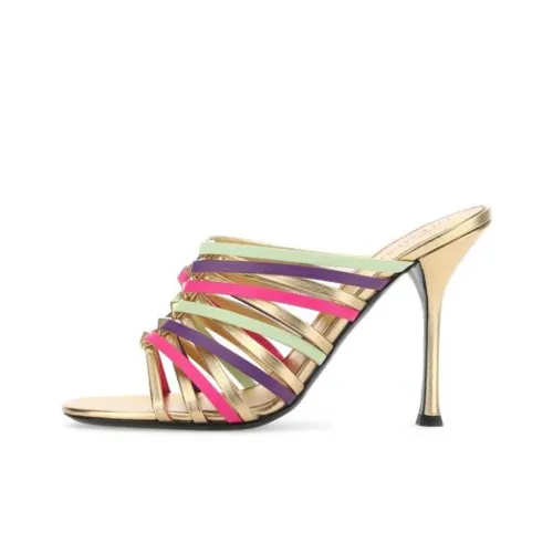 Valentino Слипоны Женские Золотые