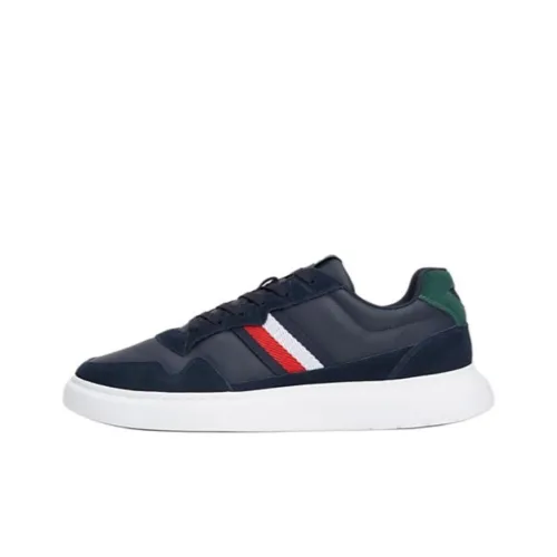 Tommy Hilfiger Низкие кроссовки для скейтбординга Мужские Синие Серые