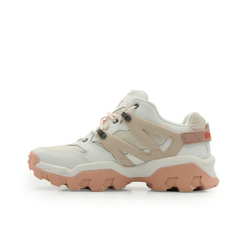 CAT Низкий Топ Уличная Обувь Унисекс Хаки Белый