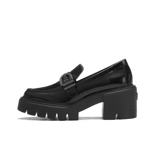 Stuart Weitzman SW Лоферы 4CM Женские Черные