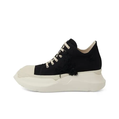 Rick Owens DRKSHDW Абстрактный Низкий Топ Стильные Скейтбординги Мужской Черный