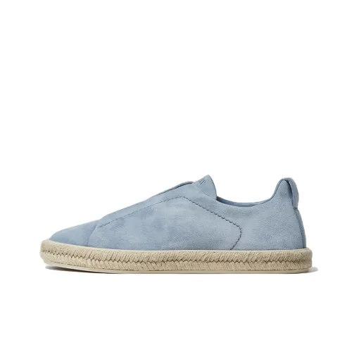 Ermenegildo Zegna Espadrilles Steel Blue Men's