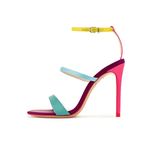 SOPHIA WEBSTER ROSALIND One Ремешок Сандалии 10 см Женские Розовый Фиолетовый