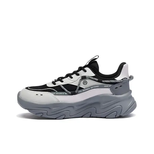 361° Легкий Износостойкий И Нескользящий Низ Низкий Топ Спортивная Повседневная Обувь Женская Космический Серый