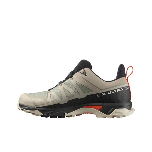 Salomon X Ultra 4 GT Противоскользящий Устойчивый к истиранию Низкий Топ Уличная Обувь Мужская Хаки