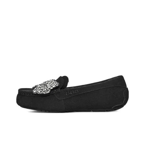 UGG Женские повседневные туфли Low Top Черные Женские