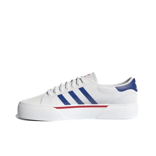 Adidas Originals Abaca Slip-on Скейтборд Кроссовки Унисекс Белый Синий