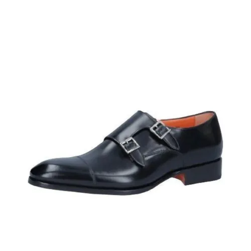 Santoni Туфли Низкие Черные Мужские