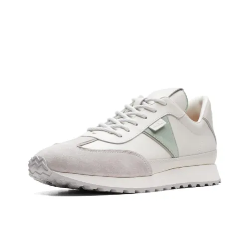 Clarks противоскользящие низкие топы немецкие армейские кроссовки женские мятно-зеленый