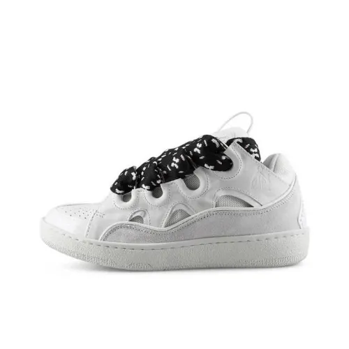 Lanvin Низкий Топ Стильный Скейтбординг Женские Белые