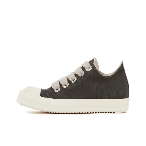 Rick Owens DRKSHDW Fogachine 13 Low Топ Кеды Мужской Серый