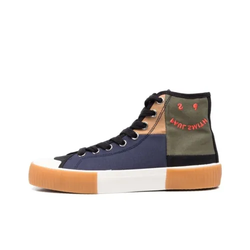 Paul Smith High-Top Canvas Shoes Men's