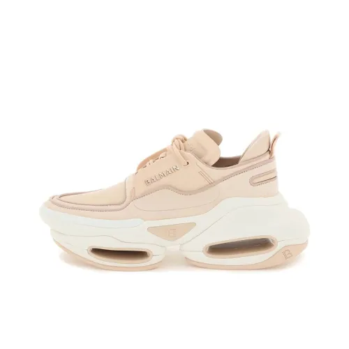 BALMAIN Амортизация Низкий Топ Спортивный Лайфстайл Повседневная Обувь Женская Розовая