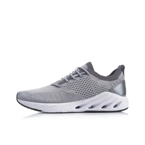 Подкладка Curved Half Palm Anti-slip Lightweight Низкий топ Беговые кроссовки Унисекс Серый