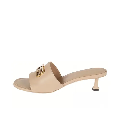 Balenciaga Groupie Quick-Dry Слайд Женские Бежевые