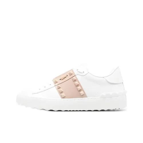 Valentino ROCKSTUD UNTITLED GARAVANI Низкие кроссовки для скейтбординга Женские Белые