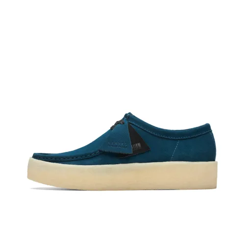 Clarks Casual Низкий Топ Синий Мужской 261740367 Мужской