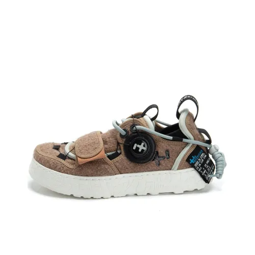 OTZSHOES Скейтборд Кроссовки Низкие Светло-Коричневые Унисекс