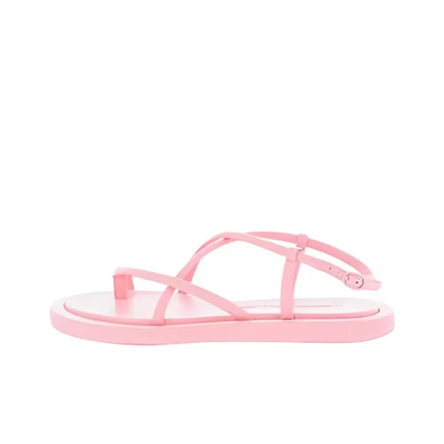 Alexander McQueen One Ремень Сандалии Женские Розовые