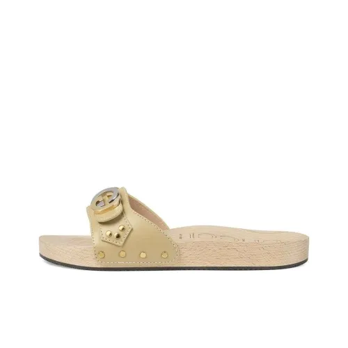 GUCCI Слипоны Мужские Бежевые