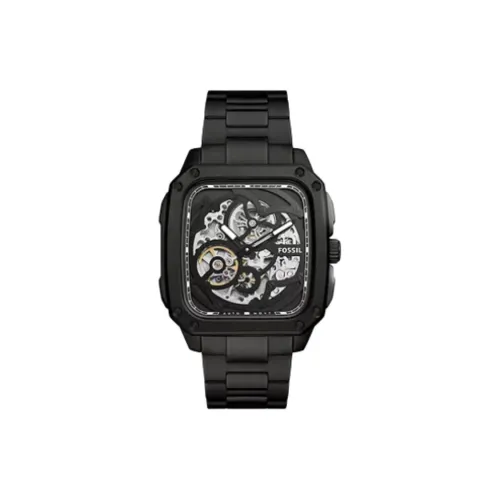 FOSSIL Автоматический Механический Механизм Мужские Часы 42 мм Черный
