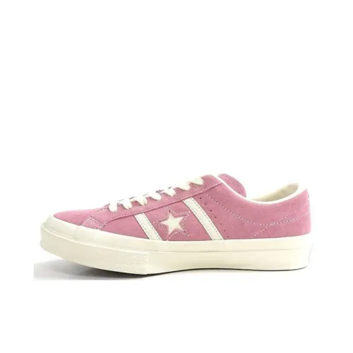 Converse Star Bars противоскользящие устойчивые к истиранию легкие кроссовки для скейтбординга с низким верхом унисекс розовые