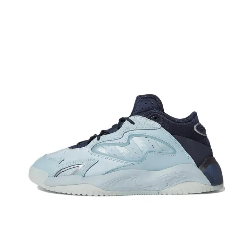 Adidas Originals Streetball Slip Резистентный к истиранию Легкий Низкий Топ Повседневный Унисекс Серый Синий