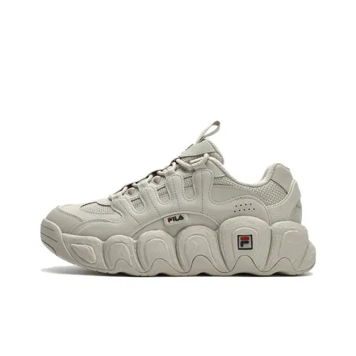 FILA Croissant Толстая подошва Низкий топ Бежевый Мужской