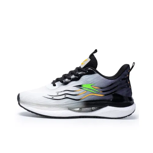 Kinglake Slip-Resistant Низкие Беговые Кроссовки Унисекс Белый Серый Зеленый