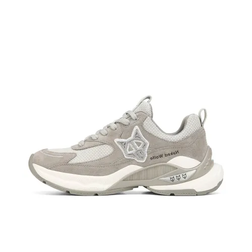 Naked Wolfe Супер Низкий Топ Спортивная Повседневная Обувь Женская Серый