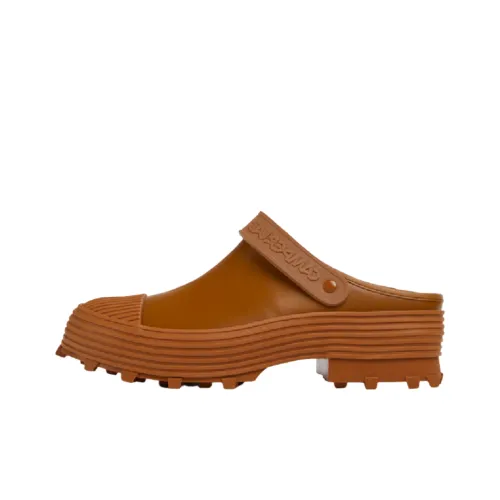 CamperLab Устойчивые к истиранию Домашние тапочки Женские Коричневый