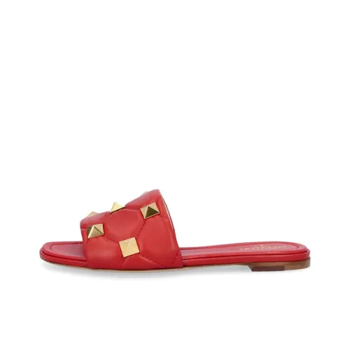 Valentino Roman Stud Слипоны Женские Red