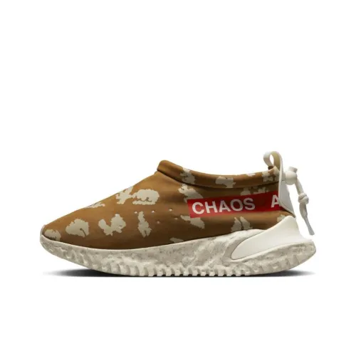 Nike Moc Flow Slip Resistant Abrasion Resistant Низкий Топ Casual Мужской Umber