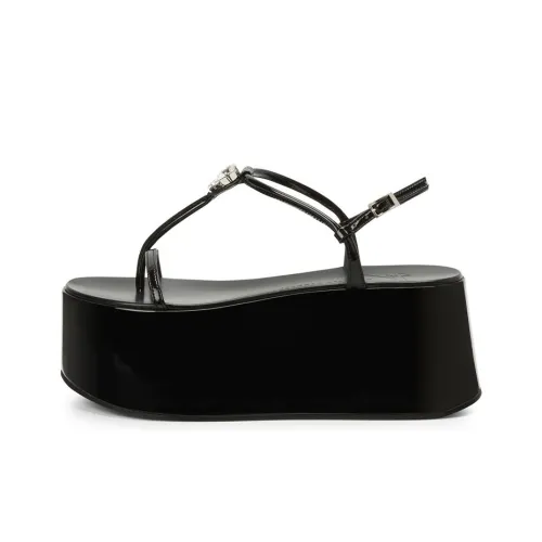 Giuseppe Zanotti GZ One Ремешок Сандалии Женские Черные