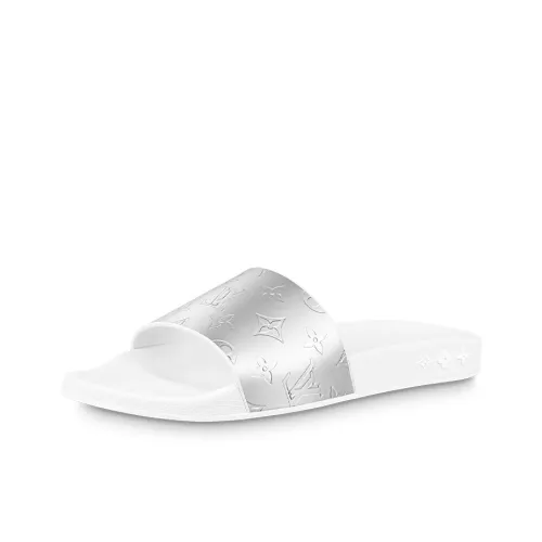 LOUIS VUITTON Слипоны Мужской Серебряный