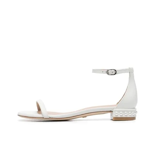 Stuart Weitzman SW Шлепанцы Женские Белые