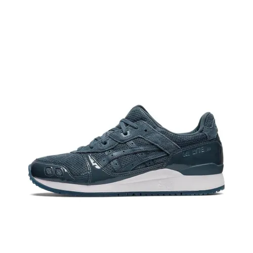 Asics Gel Lyte 3 Low Топ Беговые кроссовки Унисекс Темно-синий
