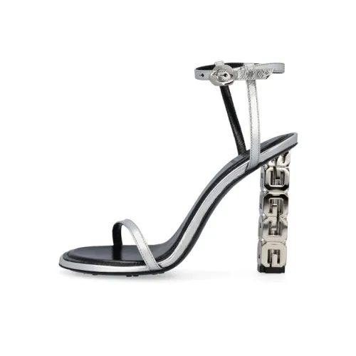 Givenchy One Ремень Сандалии Женские Серебряные