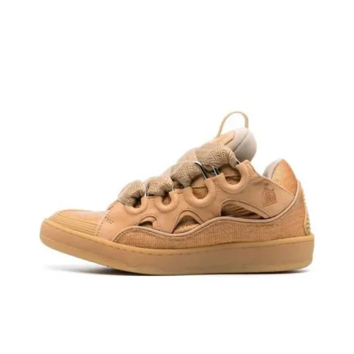 Lanvin Curb Low Топ Скейтборд Кроссовки Мужские Умбра