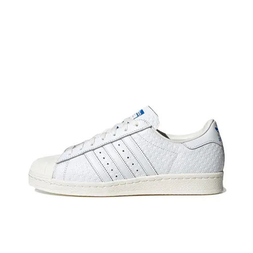 Adidas Originals Superstar 82 Low Топ Скейтборд Кроссовки Унисекс Белый Синий
