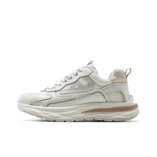 Ancient Finches Амортизация Легкий Низкий Топ Толстая Подошва Кроссовки Унисекс Белый Серый