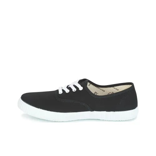 VICTORIA BECKHAM Low-Top Canvas Shoes Black Women's