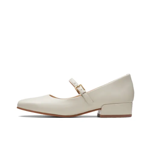Clarks Mary Jane Туфли Женские Белые